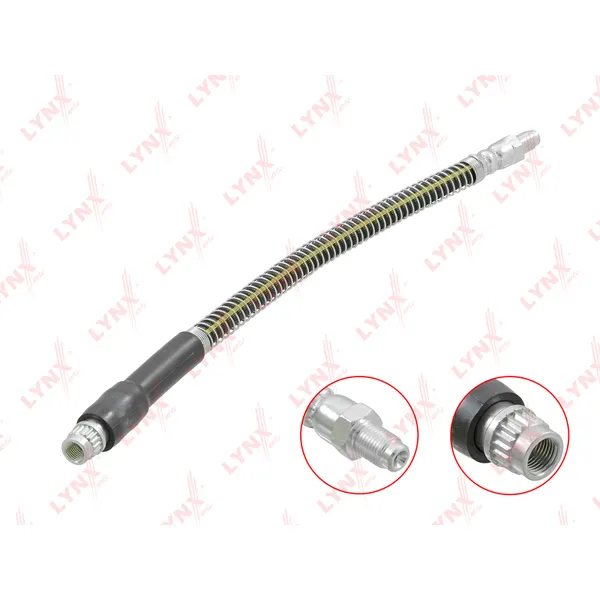 Шланг тормозной передний PEUGEOT 206 98-13 / 207 07-12 LYNXauto BL-3443