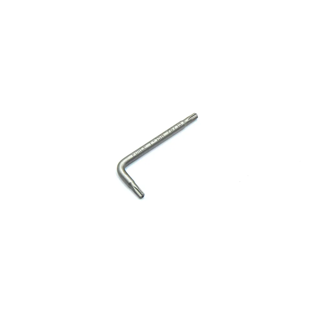 Ключ Г-образный TORX T-15H с отверстием FORCE 76715