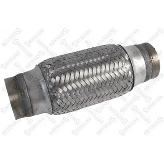 Гофра глушителя Inner Braid с патрубками универсальная D49хL166(20 STELLOX 69-99010-SX