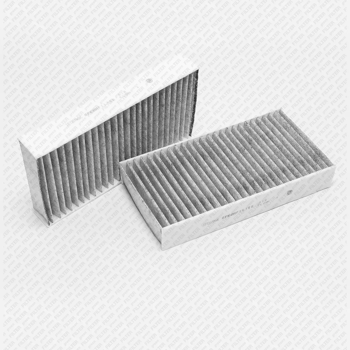 Фильтр салона, комплект [Угольный] MERCEDES W164/W251/X164 05-> GREEN FILTER IF0196K