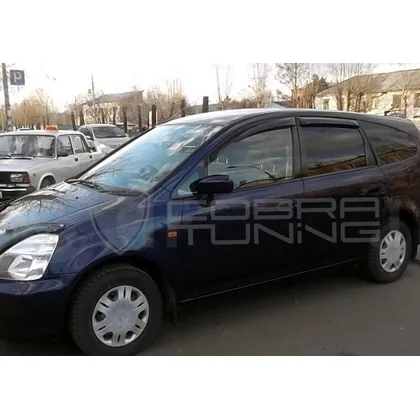 Дефлектора на окна Honda Stream I 2000-2006 деф.окон Cobra Tuning H12000