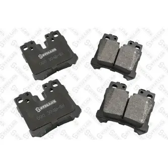 Колодки дисковые з. с антискр. пл. Lexus LS460/LS600h 0 STELLOX 000 304B-SX