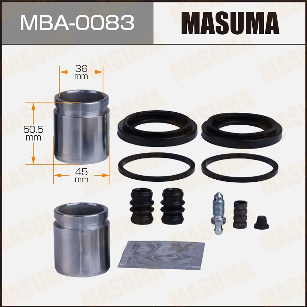 Ремкомплект тормозного суппорта с поршнем NISSAN CEDRIC MASUMA MBA-0083