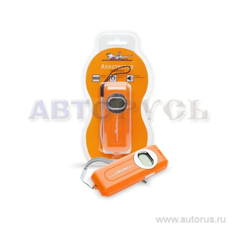 Алкотестер цифровой ЖК дисплей AIRLINE ALK-D-02