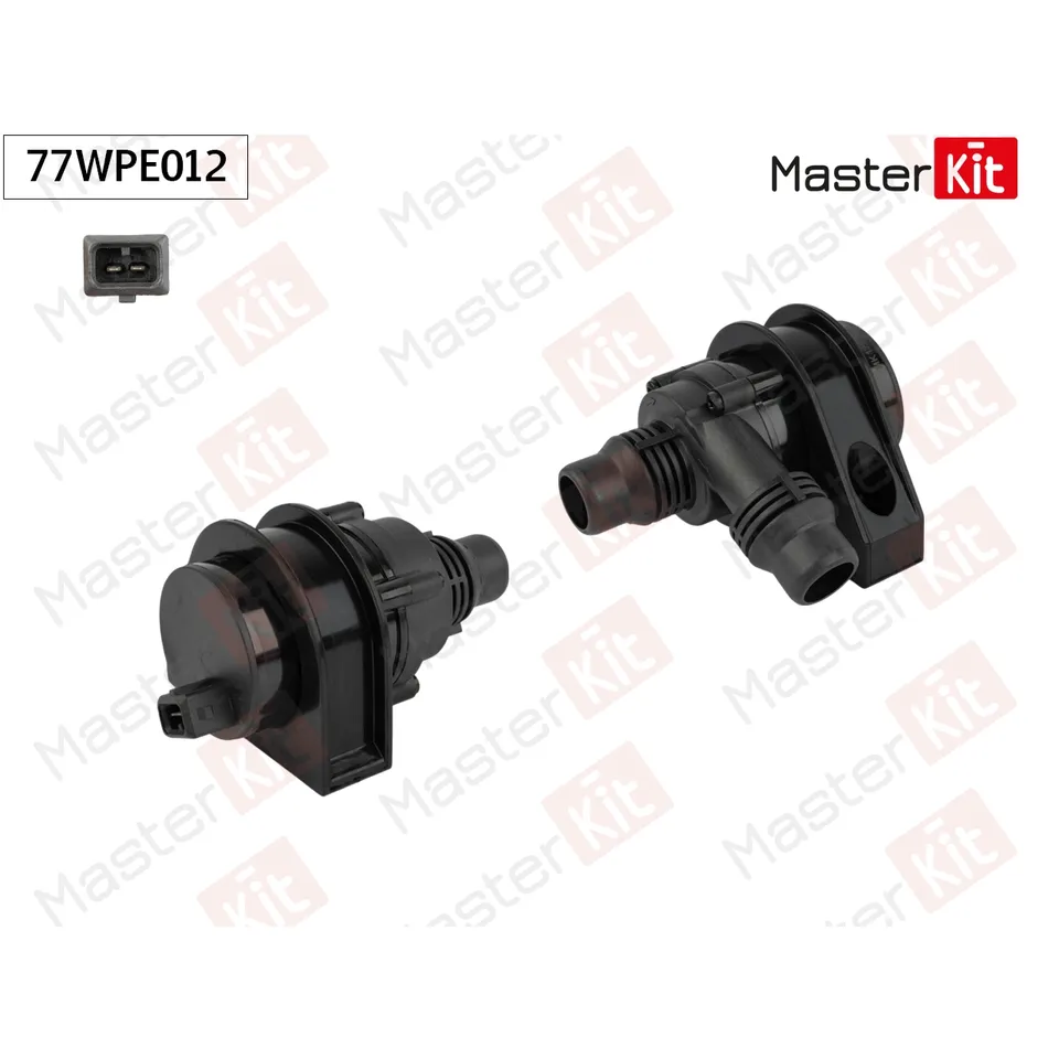 Насос водяной электрический BMW 5 (E39, E60)/X5 (E53) 1995 - 2007 MASTERKIT 77WPE012