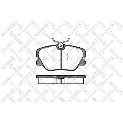Колодки дисковые п. MB W124 2.0/2.2/3.0/2.0-3.0TD 84-93 STELLOX 200000_SX