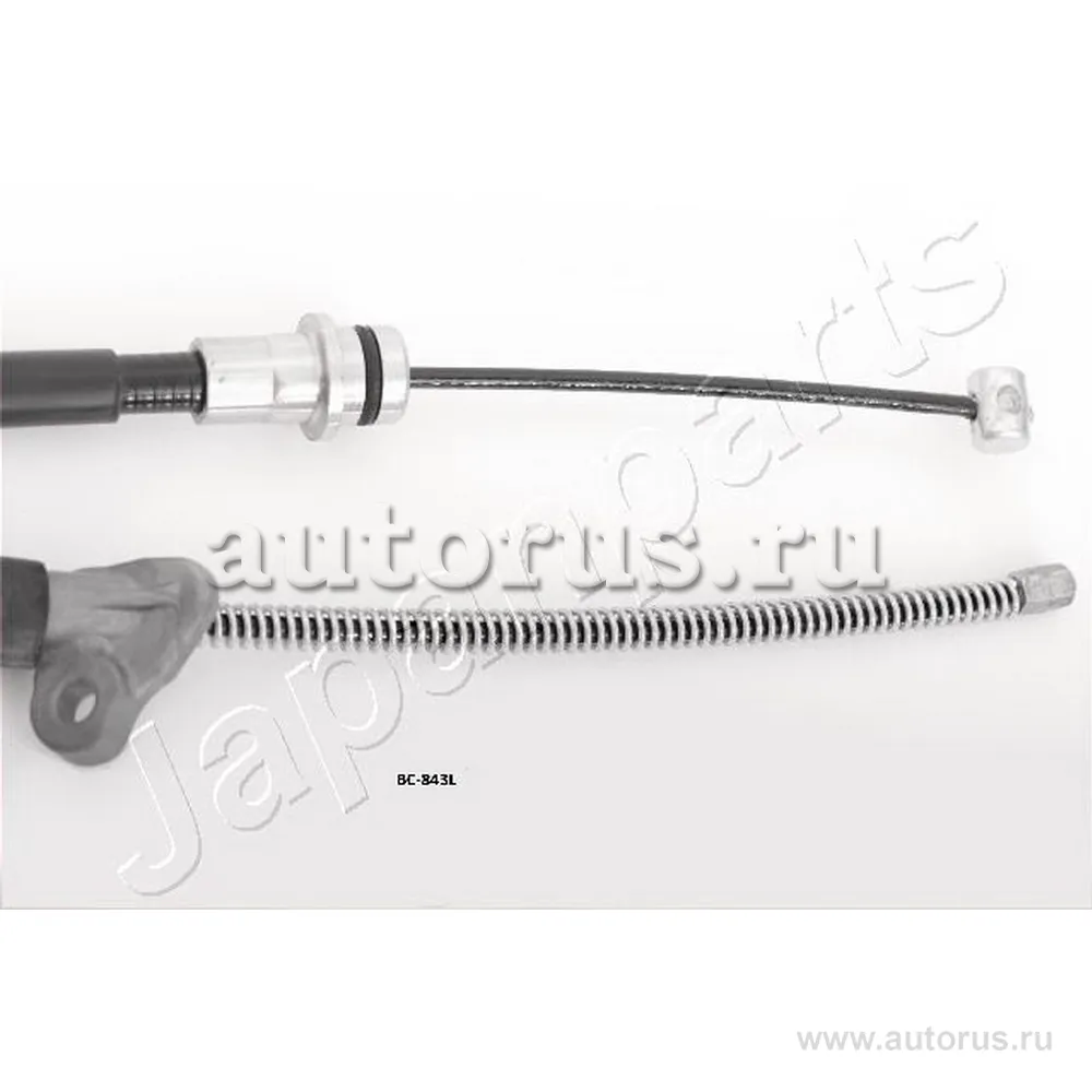 Трос стояночного тормоза левый JAPANPARTS BC-843L