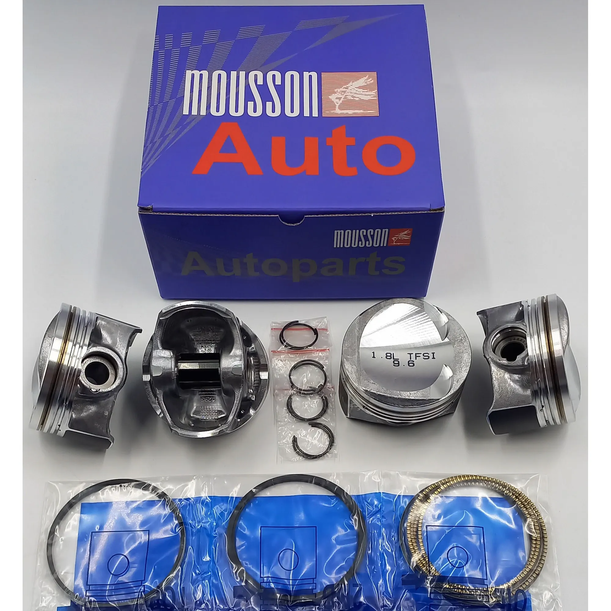 Поршень кольца ремонтные +0,5мм комплект VW 1.8T EA888 23mm на 1 цилиндр MOUSSON SPR18EA8882305
