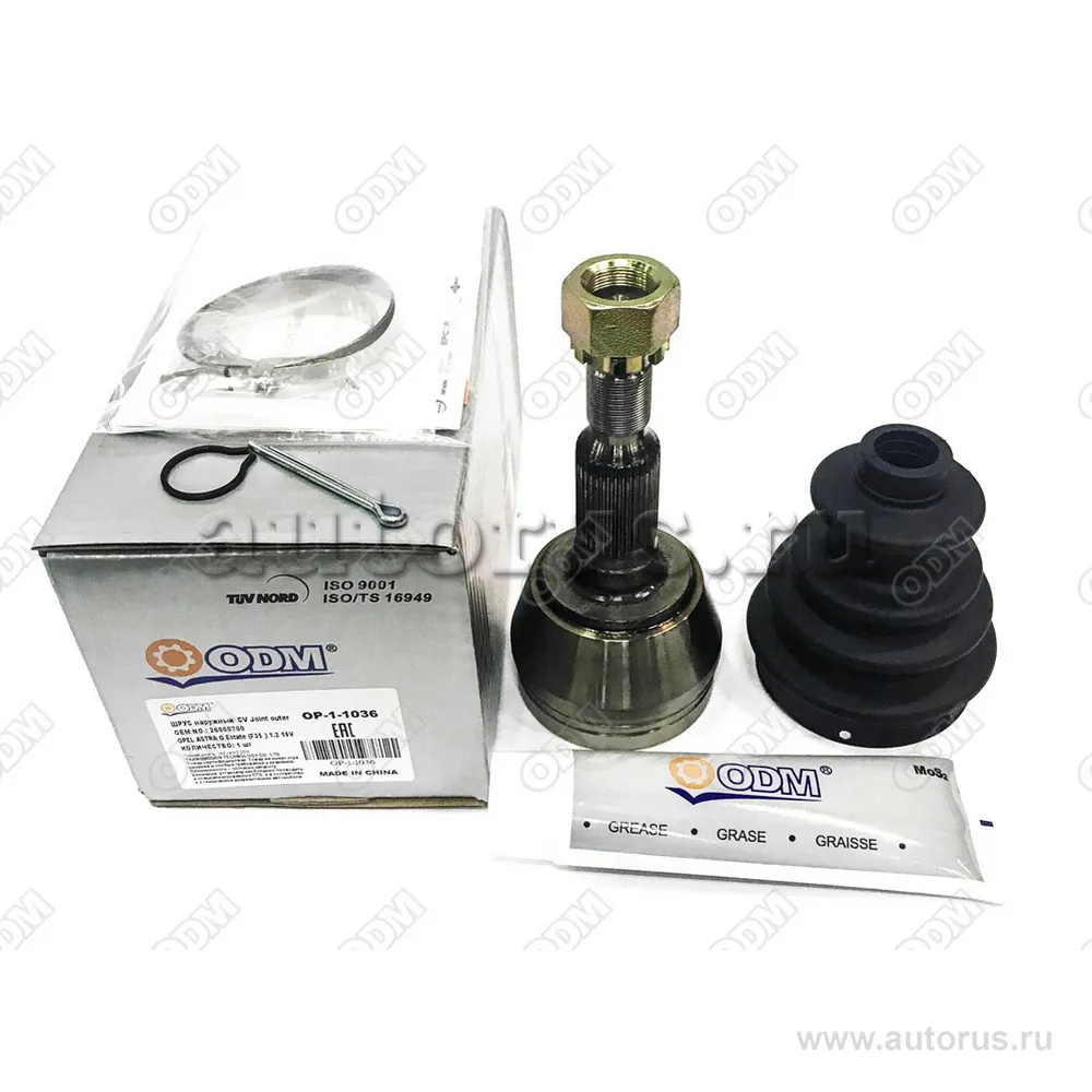 ШРУС наружный (к-кт) OPEL ASTRA G Estate (F35_) 1.2 16V ODM OP11036