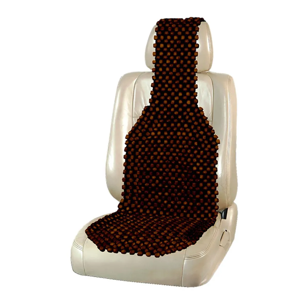 Накидка сиденья массажная Massage-03 дерево темное дерево, SKYWAY S01305002