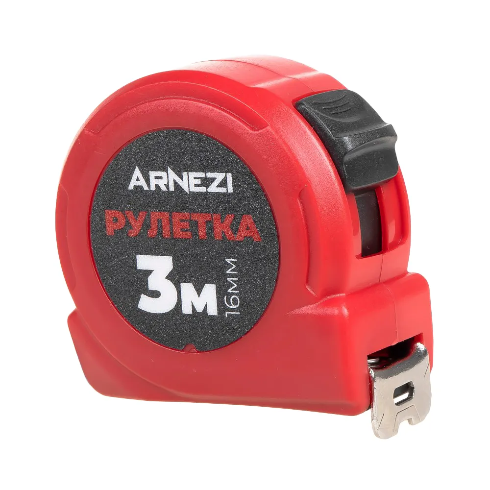 Рулетка Basic 3м х 16мм Arnezi R6200001