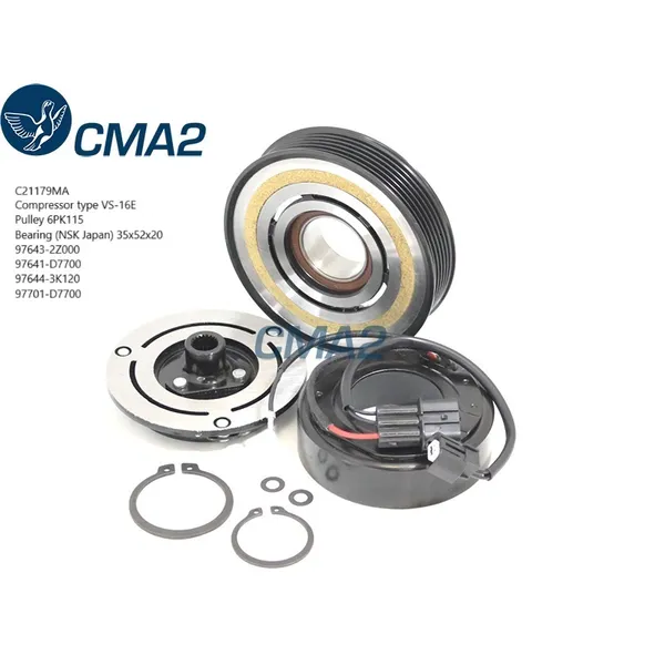 Муфта в сборе VS-16E 6PK115 (NSK подшипник) 976432Z000 97641D7700 CMA2 C21179MA