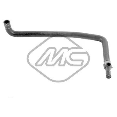 Патрубок печки FIAT STRADA Metalcaucho 99217