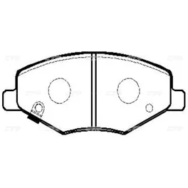 Тормозные колодки CTR CKCH-1