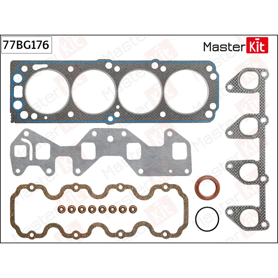 Комплект прокладок ГБЦ OPEL C16NZ MASTERKIT 77BG176