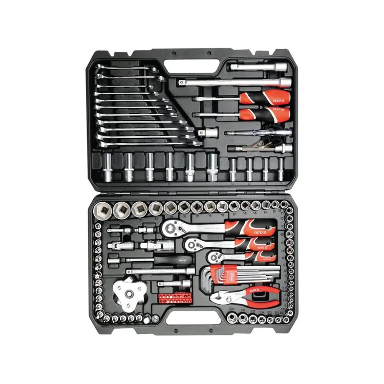 Набор инструментов 126 пр 1/4 inch, 3/8 inch, 1/2 inch, 6 гр YATO YT38875