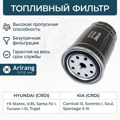 Фильтр топливный ARIRANG ARG32-3322