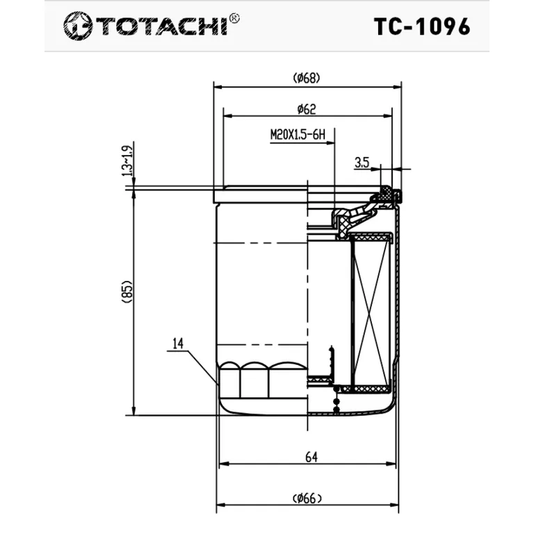 Деталь TOTACHI TC1096