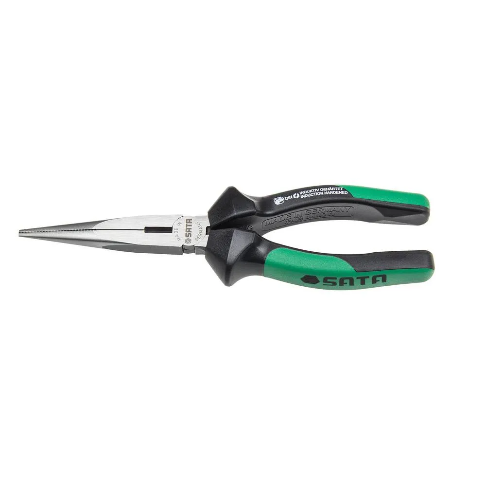 Плоскогубцы 8, скругленные. SATA 72712