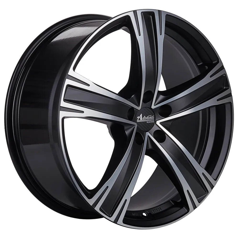 Диск литой R17 7.5J 5x112/66.6 ET45 ADVANTI RACCOON MP656 MBFP WMP656X1775A45X09