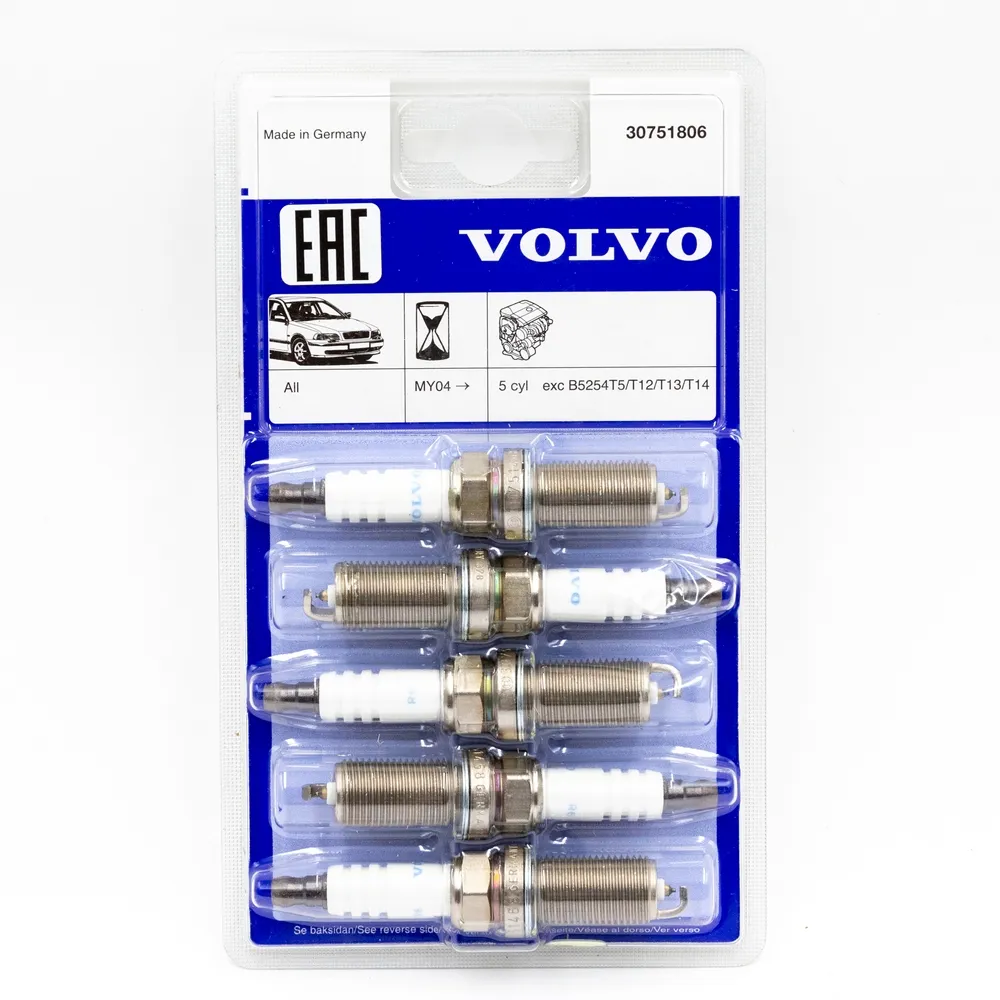 Свеча зажигания компл. (5шт) VOLVO 30 751 806