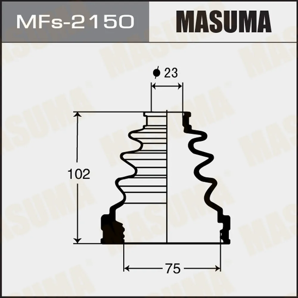 Пыльник ШРУСа TOYOTA CAMRY MASUMA MFs-2150