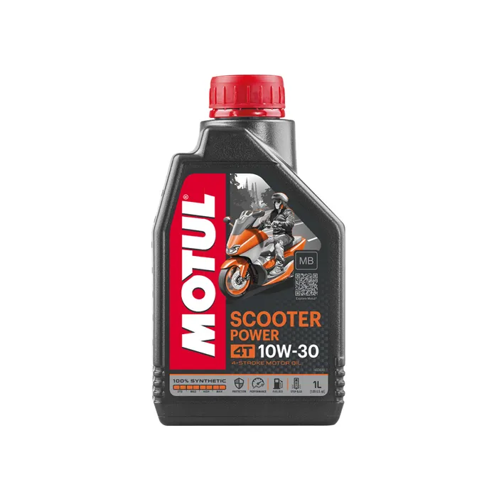 Масло моторное 4T Motul Scooter Power 4T MB 10W30 1 л 105936