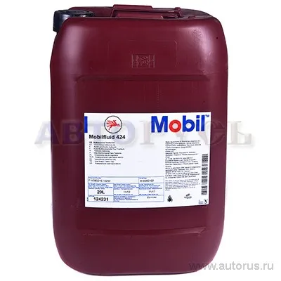 Масло трансмиссионное Mobil Mobilfluid 424 20 л 124231