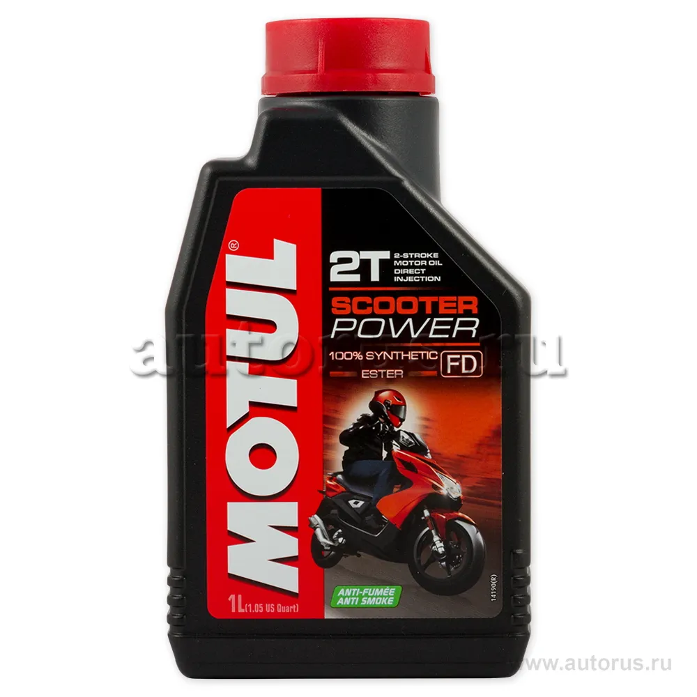 Масло моторное 2T Motul Scooter Power синтетическое 1 л 105881