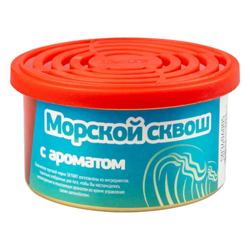 Ароматизатор воздуха на панель приборов морской сквош; SKYWAY S03406005