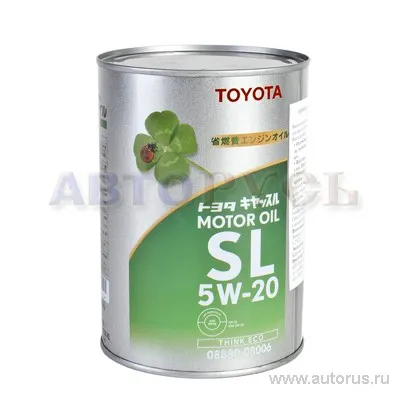Масло моторное TOYOTA Motor Oil SL 5W-20 синтетическое 1 л 08880-08006
