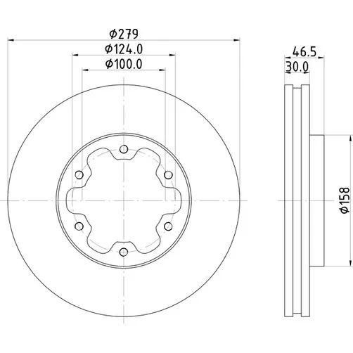 Диск тормозной передний NISSHINBO ND2037K