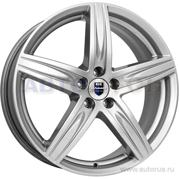 Диск литой R17 7J 5x114.3/67.1 ET35 КИК Андорра блэк платинум 15995