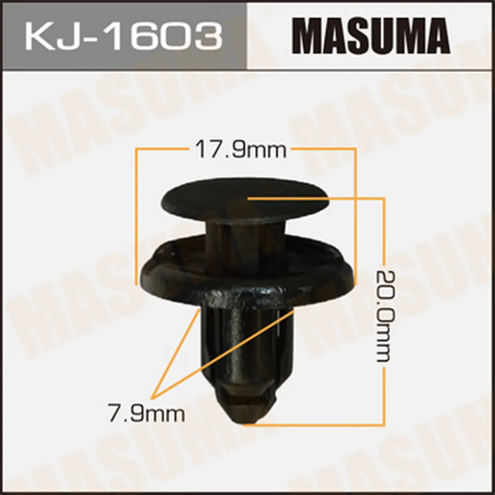 Клипса универс. MASUMA KJ-1603