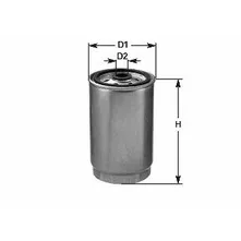 Фильтр топливный AUDI: 100 90-94, 100 Avant 90-94, 80 89-91, 80 91-94, 80 Avant 91-96, A4 95-00, A4 CLEAN FILTERS DN301