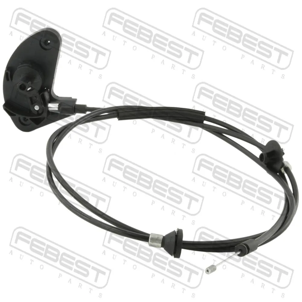 Трос привода открывания замка капота FORD FOCUS CB8 2011-2015 [EU] FEBEST 21101-CB8