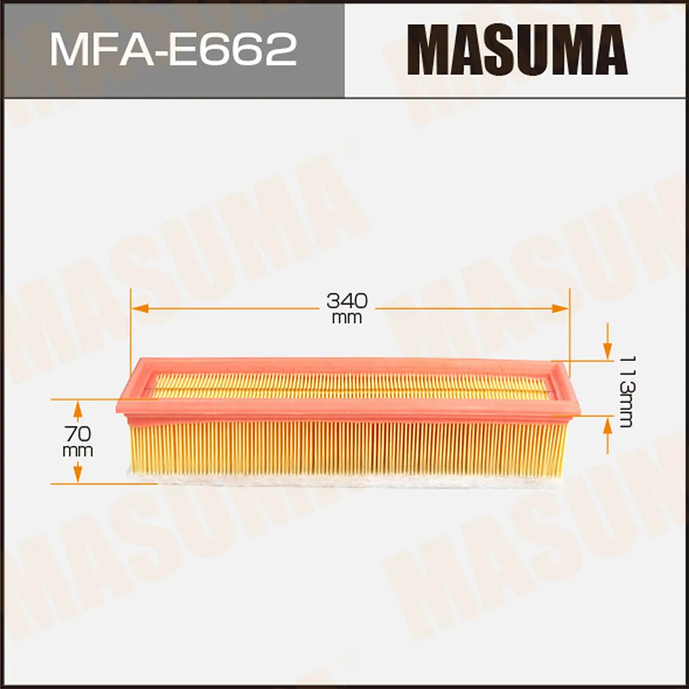 Фильтр воздушный MASUMA MFAE662