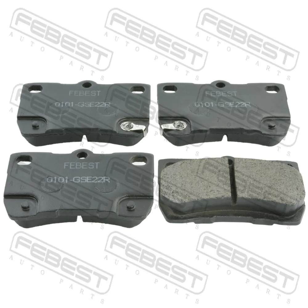 Колодки тормозные задние TOYOTA MARK X GRX13# 2009.10-2019.12 [JP] FEBEST 0101-GSE22R