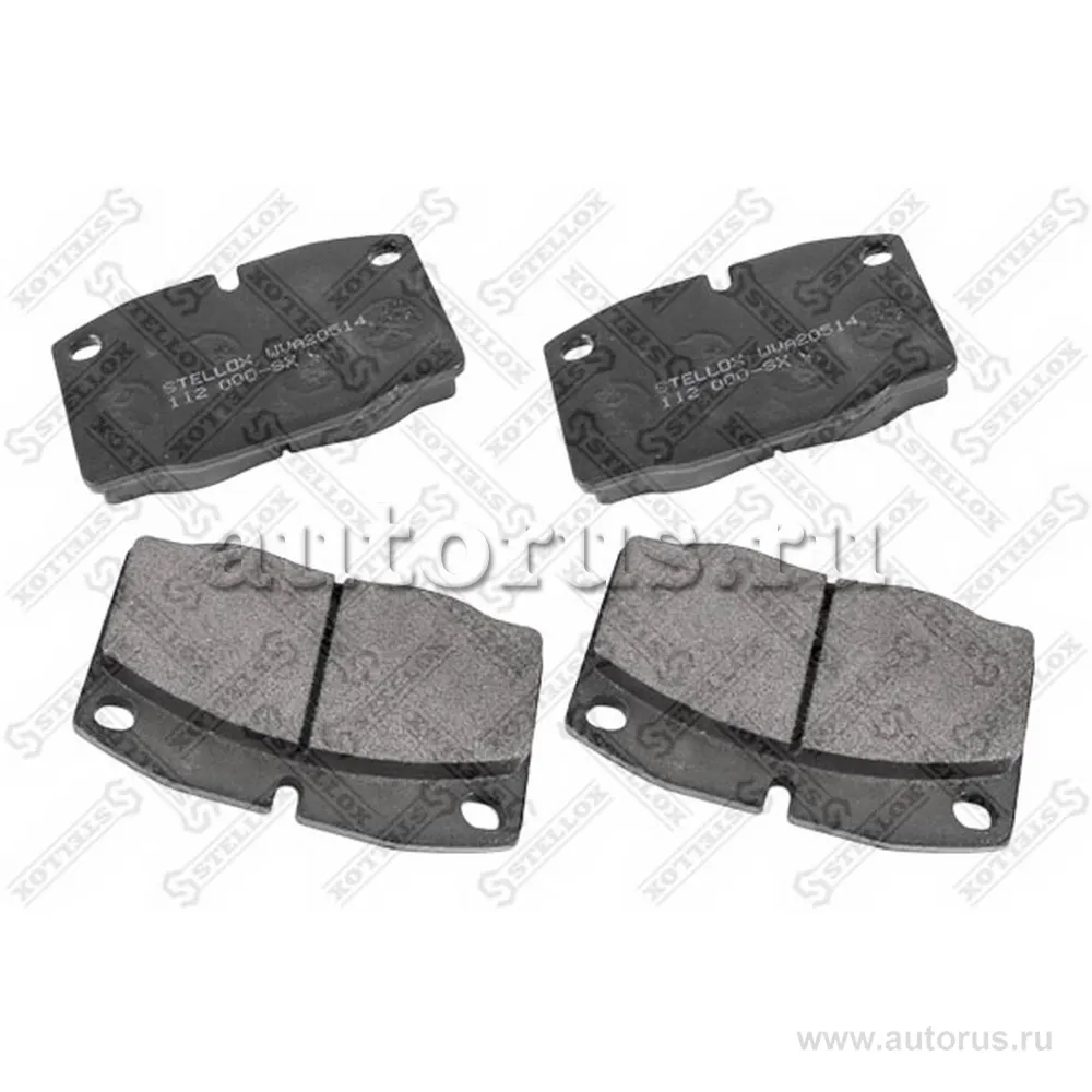 Колодки дисковые п. Opel Kadett 1.2-1.7 STELLOX 112 000-SX