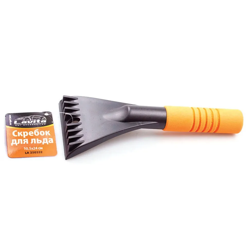 Скребок, мягкая накладка на рукоятке, с водосгоном, пластик, Lavita, LA 250332