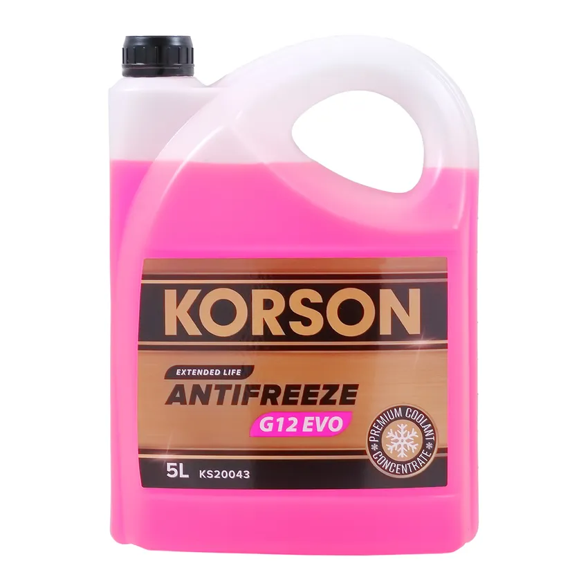 Антифриз KORSON EVO G12 концентрат розовый 5 л KS20043