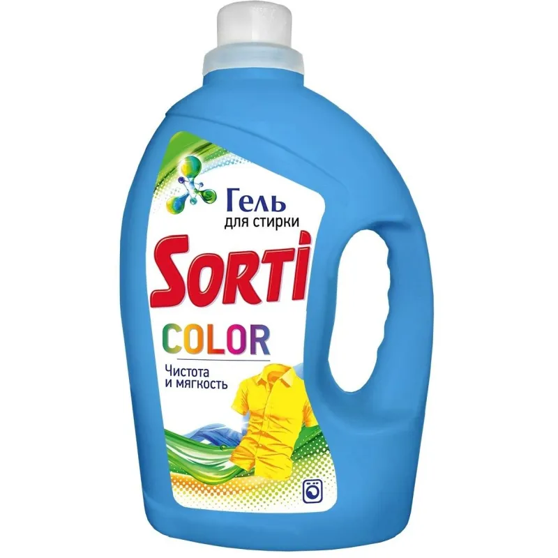 Гель для стирки Sorti Color 1200гр 1621298