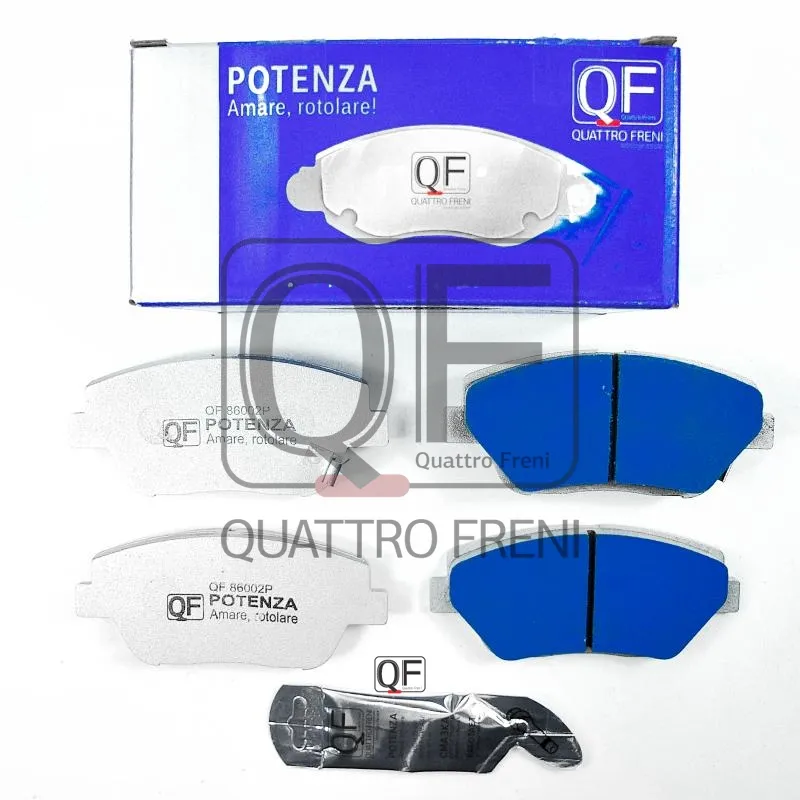 Колодки тормозные FR POTENZA PREMIUM SERIES, OPTIMA 2013 SONATA, QUATTRO FRENI QF86002P