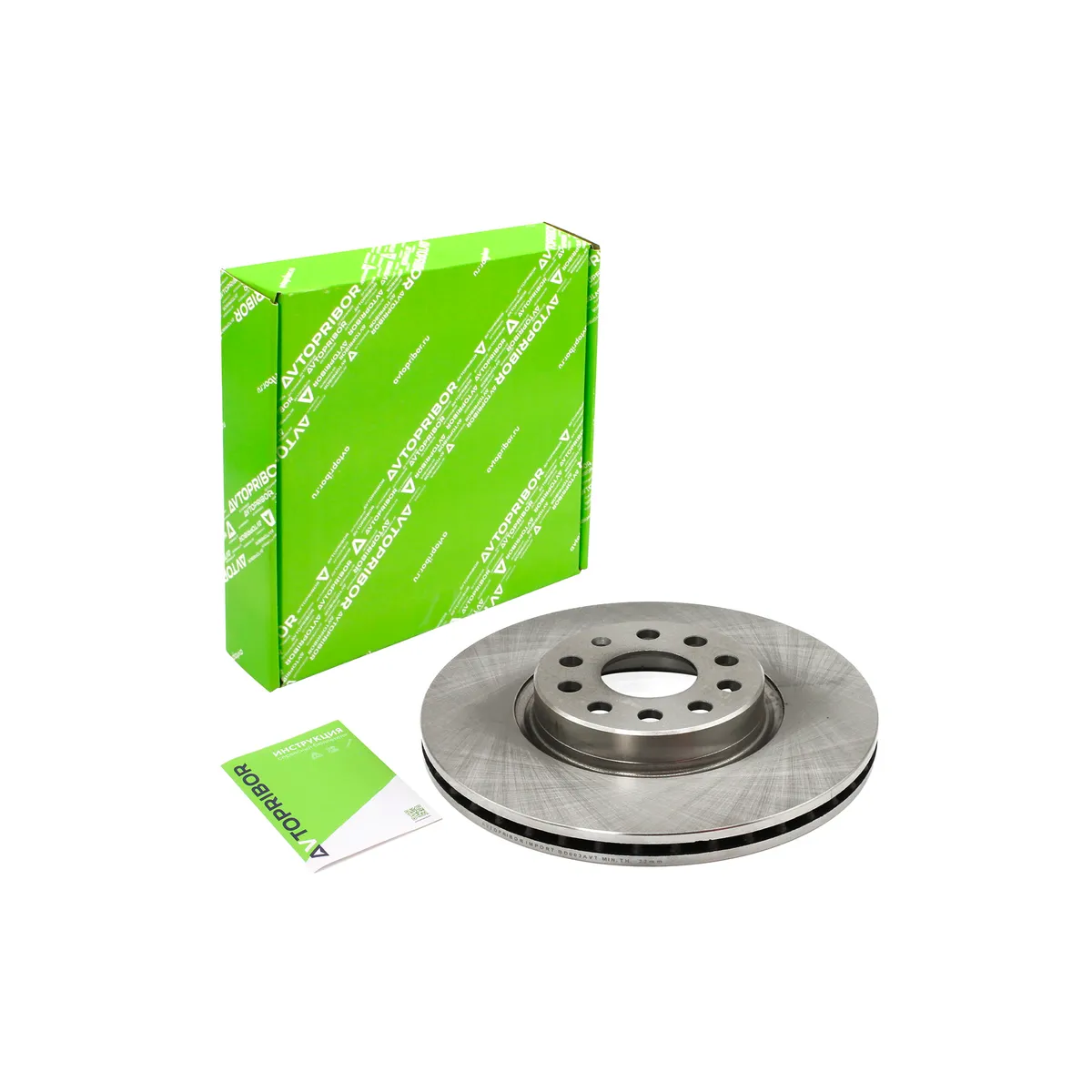Диск тормозной передний VW TIGUAN (07-) AVTOPRIBOR BD003AVT