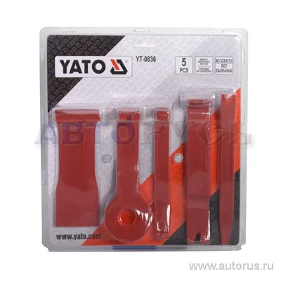 Набор съемников обивки салона 5пр. YATO YT-0836