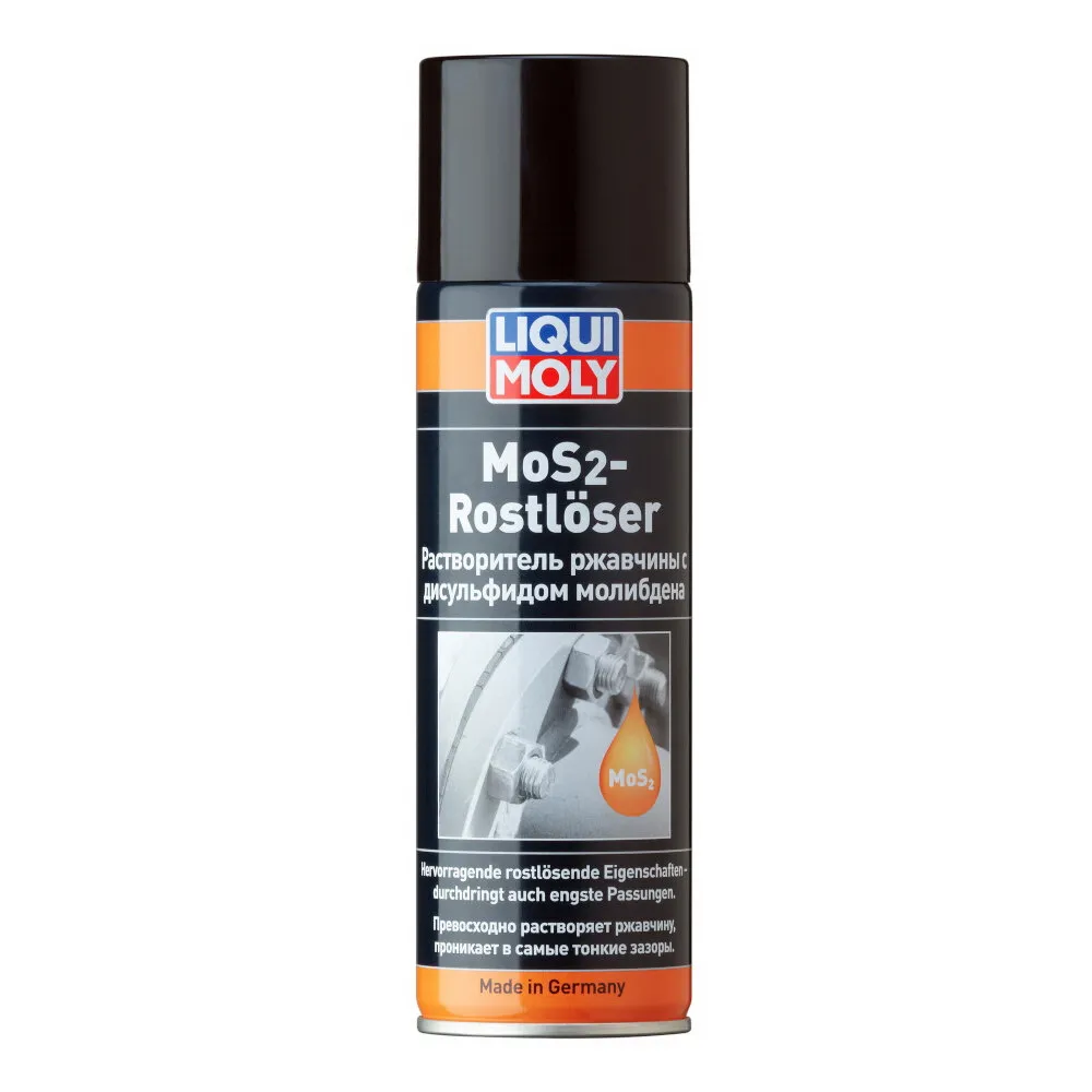 Раствор.ржавчины с дисульф.молибдена MoS2-Rostloser (0,3л) LIQUI MOLY  1986 / 1614