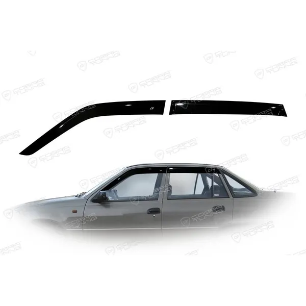 Дефлектора на окна Daewoo Nexia Sd 1995, 2008EuroStandard деф.окон Cobra Tuning DE10295