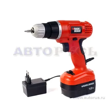 Дрель аккумуляторная 12В BLACK&DECKER EPC12CA