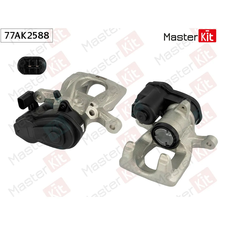 Тормозн. суппорт задн R Nissan QASHQAI II (J11, J11_) 2013 - MASTERKIT 77AK2588