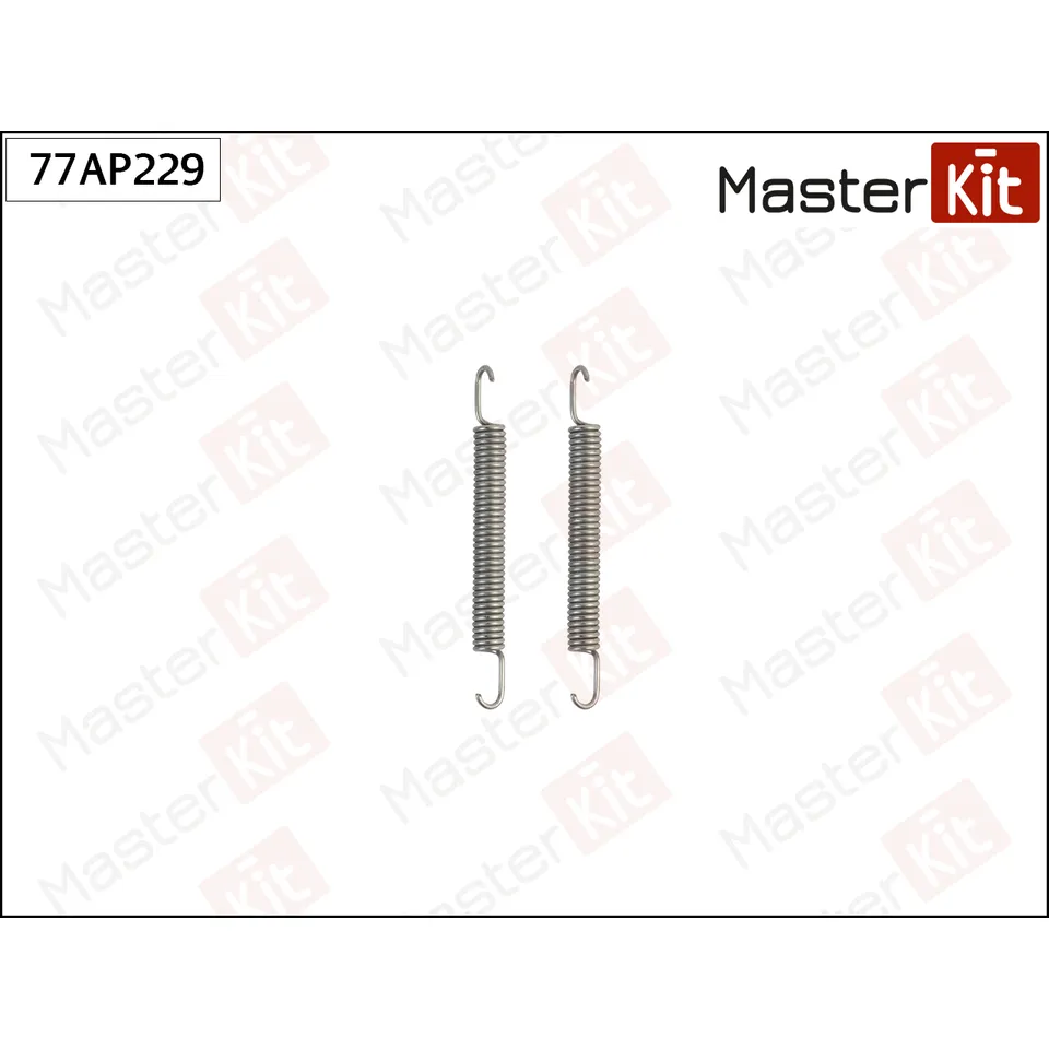 Комплект установочный барабанных колодок Opel VECTRA A/B 88-03 MASTERKIT 77AP229